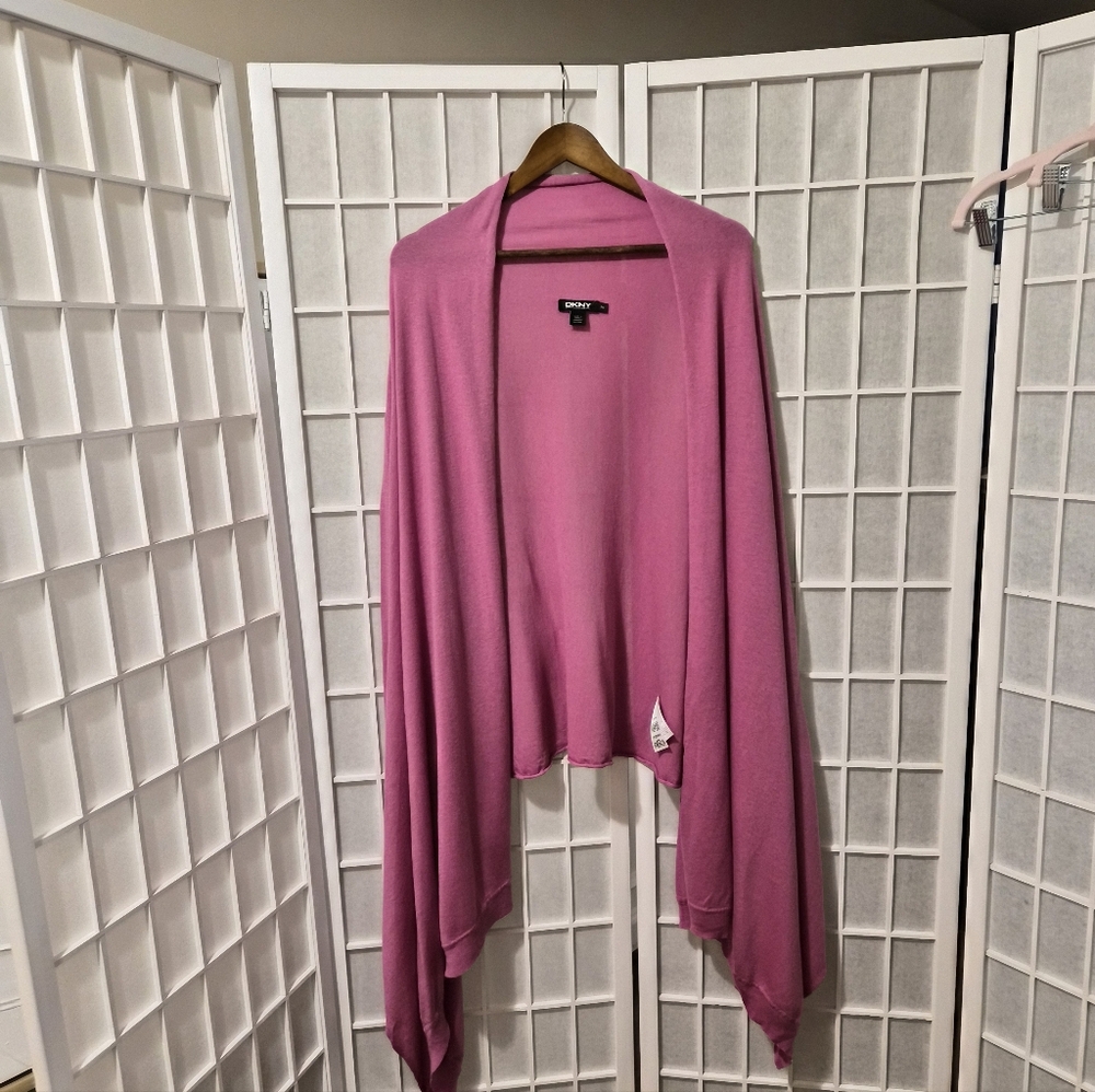 Vintage Silk Cashmere Shawl Poncho